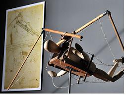 Diventare il primo uomo a volare era una delle più grandi ossessioni di Leonardo (Alain Germond, Musée d'histoire naturelle de Neuchâtel)